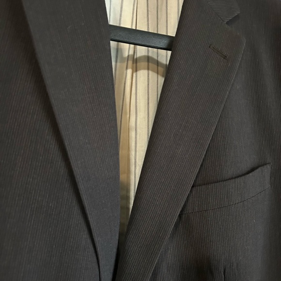 Banana Republic Wool/Cotton-blend Pinstripe Blazer - Picture 2 of 4